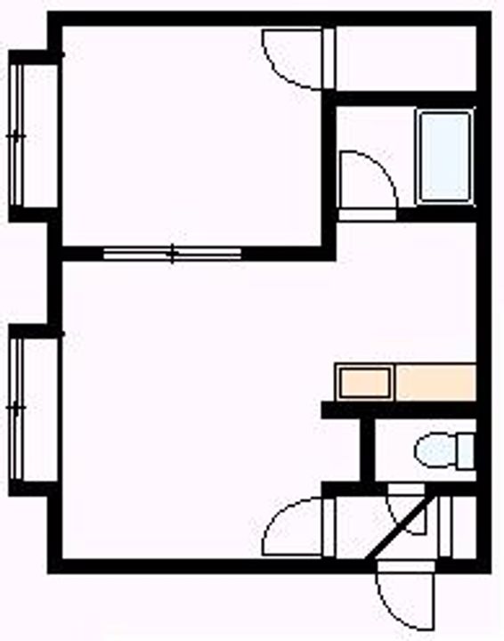 ルピナス近文の間取り