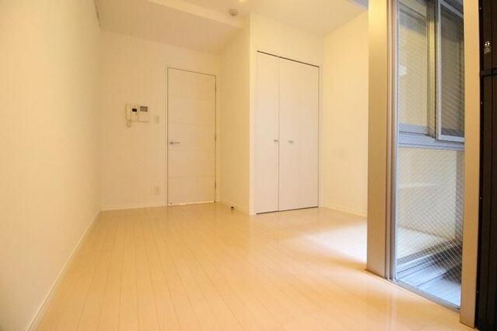 東京都新宿区弁天町(マンション)の賃貸物件の居間