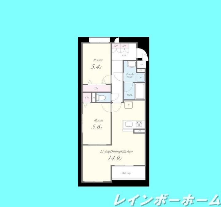 千葉県柏市大室(アパート)の賃貸物件の間取り