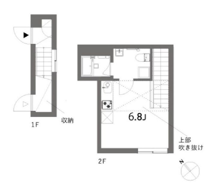 東京都港区高輪1(マンション)の賃貸物件の間取り
