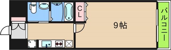 リアライズ住之江公園の間取り
