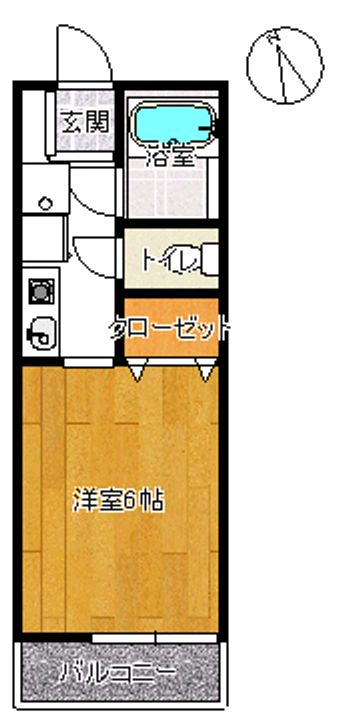 パレス・マキの間取り