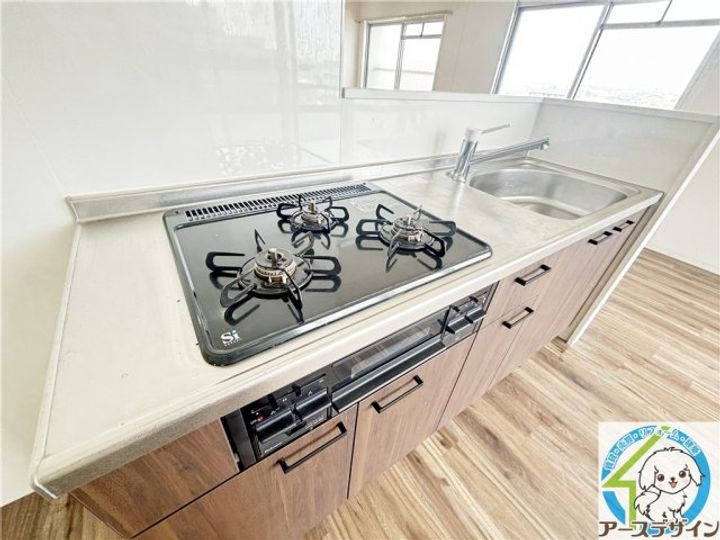 魚住コーポのキッチン