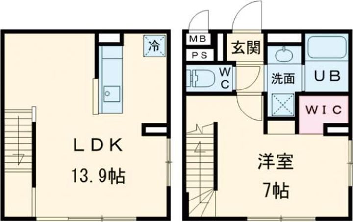 LEGALAND武蔵小山ANNEXの間取り
