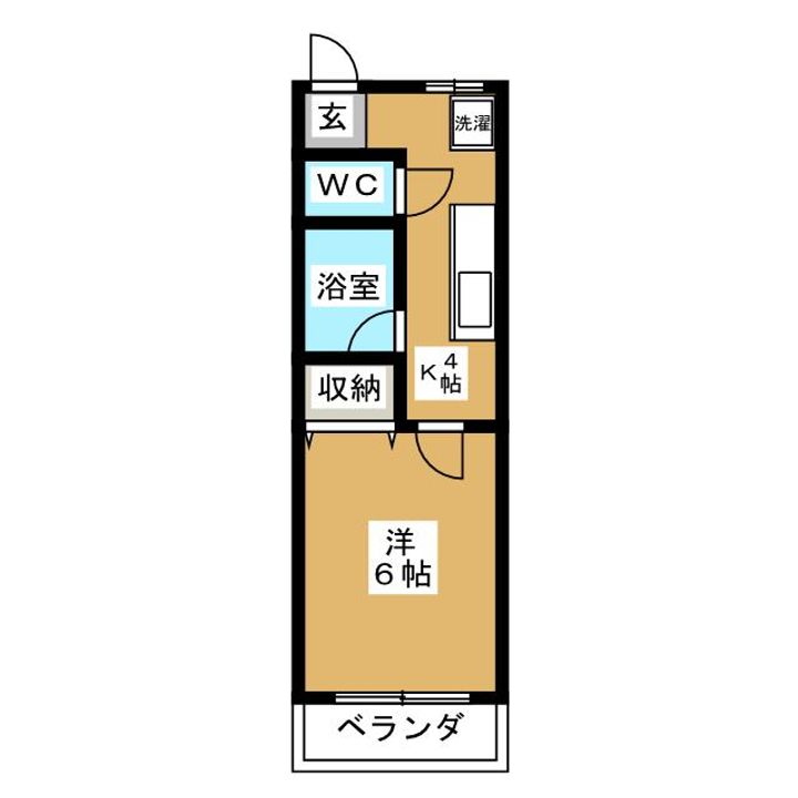 グレース成城IIの間取り