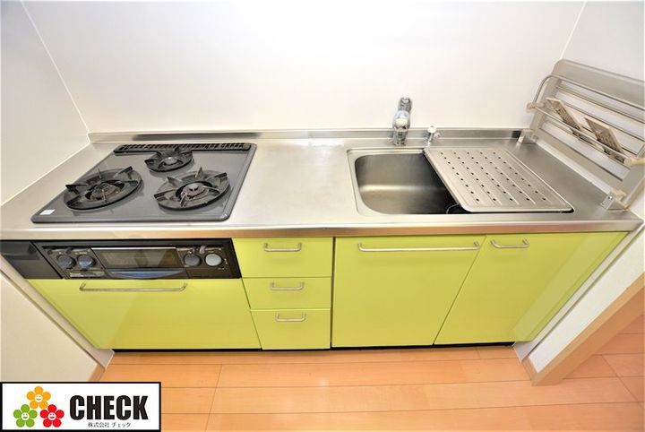 福岡県田川郡福智町弁城(アパート)の賃貸物件のキッチン