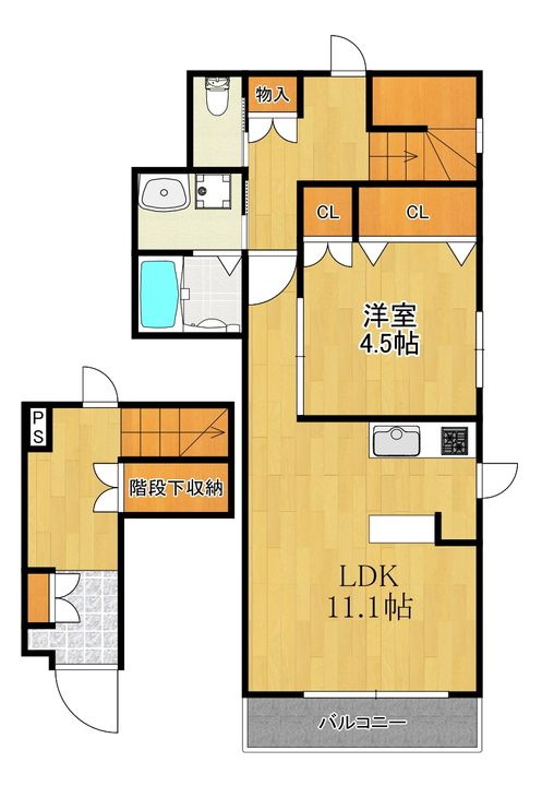 GRANZ小杉陣屋町の間取り