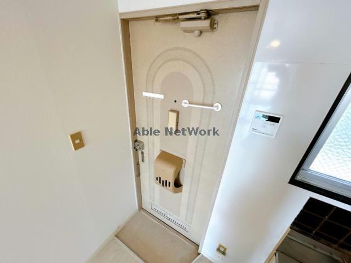 アベージュの玄関