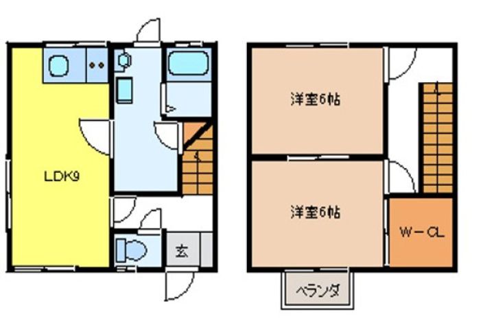 広島県東広島市西条町御薗宇(一戸建)の賃貸物件の間取り