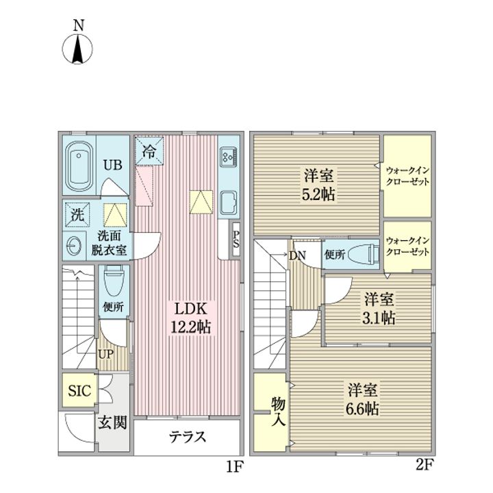 VETRATAの間取り