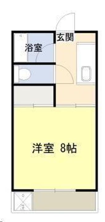 ラフォーレ恒久A棟の間取り