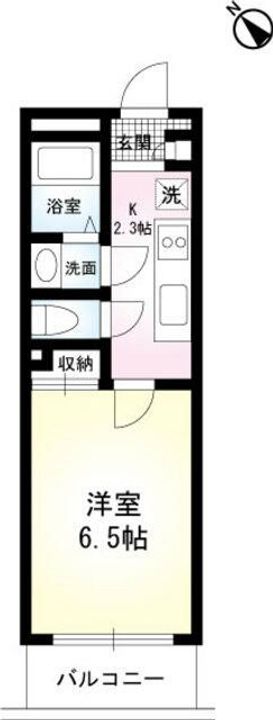 埼玉県川口市栄町1(マンション)の賃貸物件の間取り