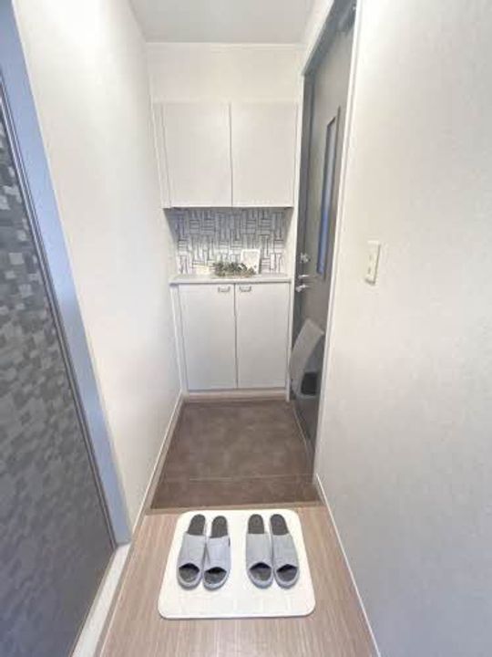 バリュージュグリーン Dの玄関