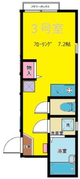 アルバ横須賀Iの間取り
