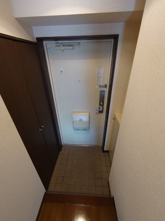 静岡県浜松市中央区野口町(マンション)の賃貸物件の玄関