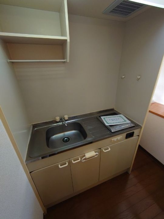 静岡県浜松市中央区野口町(マンション)の賃貸物件のキッチン