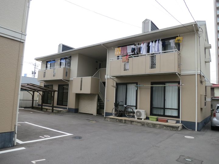 岡山県岡山市北区西古松西町(アパート)の賃貸物件の外観