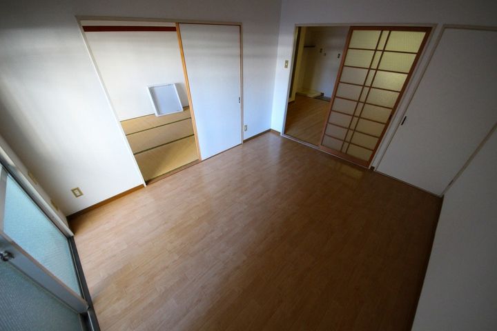 コーポ大興の居間