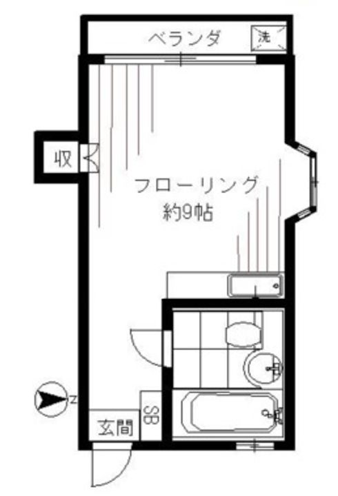 近藤方の間取り