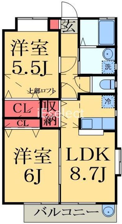 サンハイツ早野新田の間取り