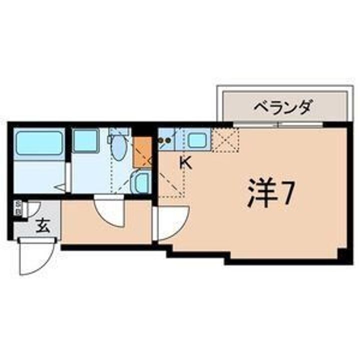 東京都杉並区和泉1(マンション)の賃貸物件の間取り