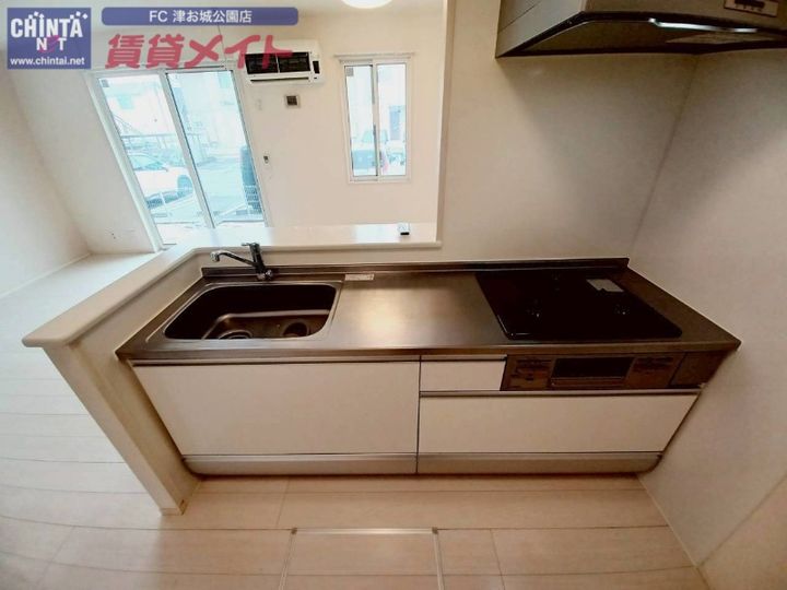 三重県津市藤方(一戸建)の賃貸物件のキッチン