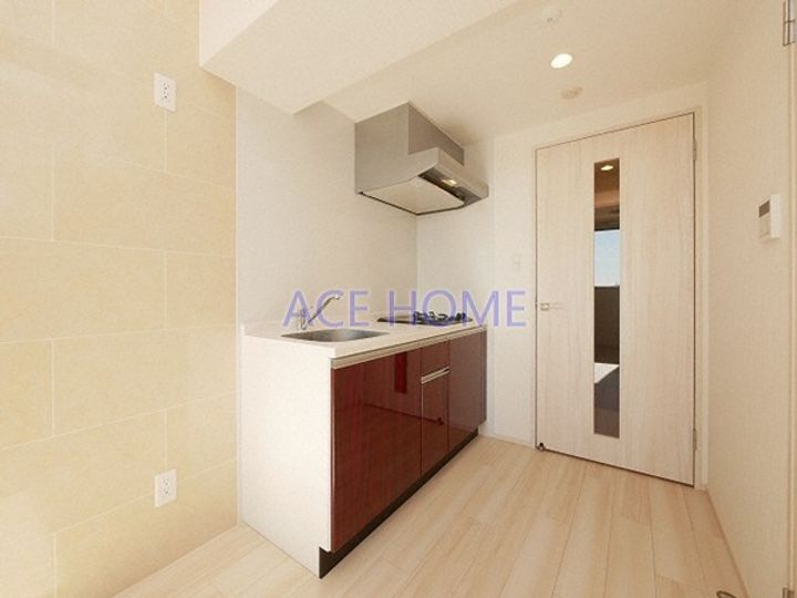 プレジオ難波ASIANのキッチン