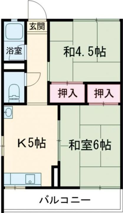兵庫県加古川市尾上町口里(アパート)の賃貸物件の間取り