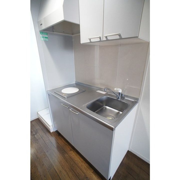 福島県郡山市田村町徳定字高畑(マンション)の賃貸物件のキッチン