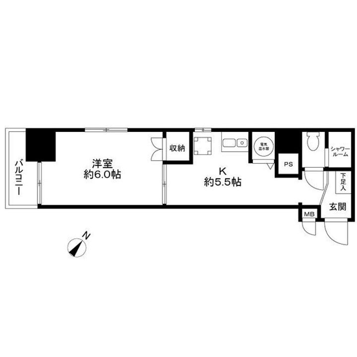 ライオンズマンション南大塚の間取り