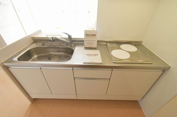 神奈川県伊勢原市白根(アパート)の賃貸物件のキッチン