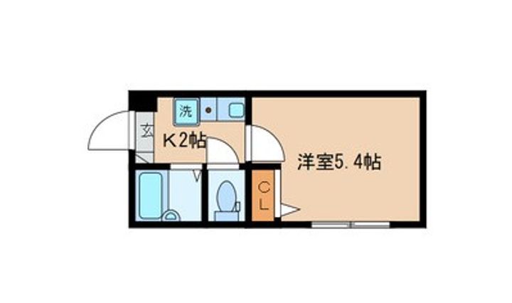 アフロディの間取り