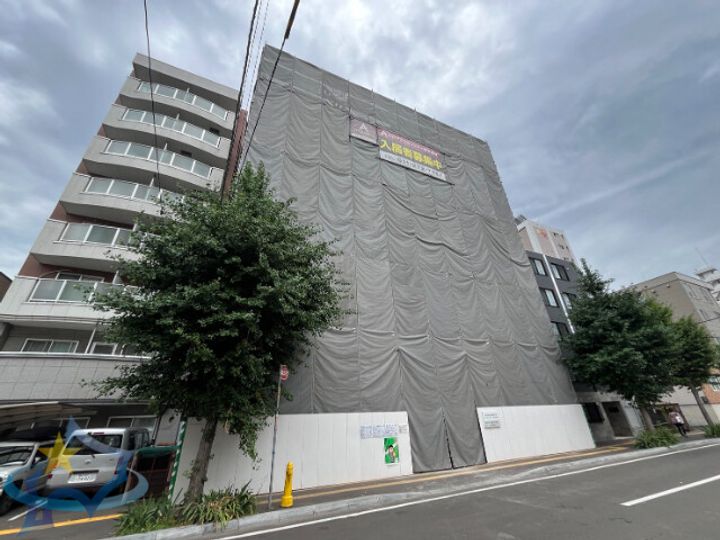 アルファスクエア南5条東の外観