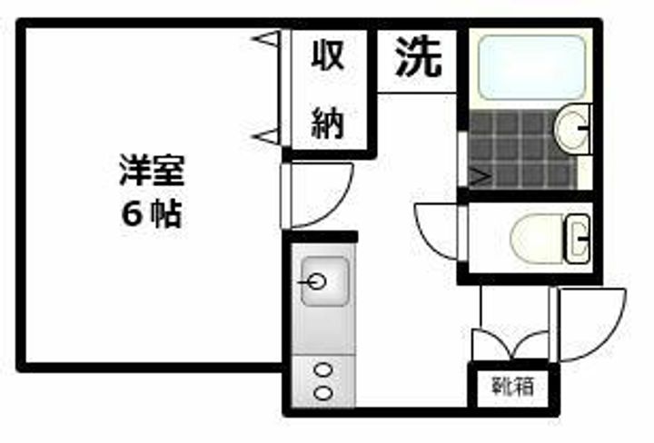 ドルチェ高田の間取り