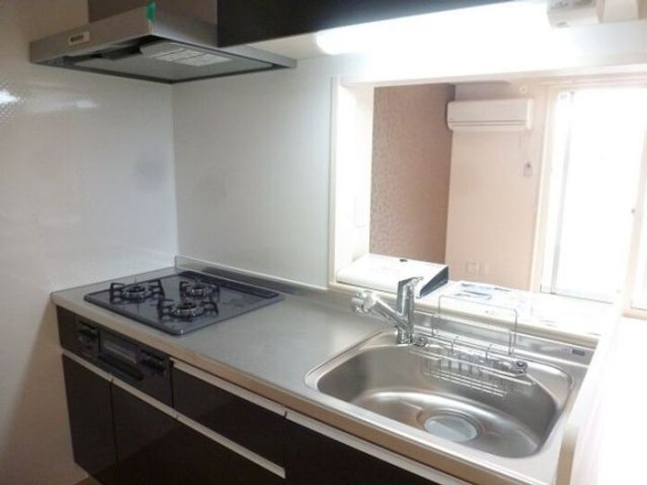 群馬県太田市内ケ島町(アパート)の賃貸物件のキッチン