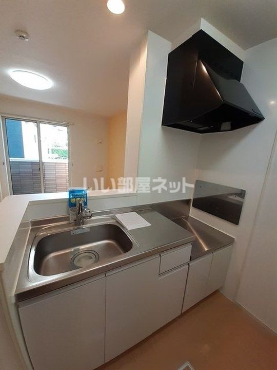 滋賀県東近江市佐野町(アパート)の賃貸物件のキッチン