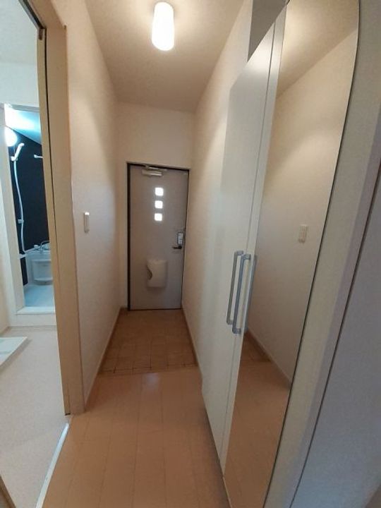 滋賀県東近江市佐野町(アパート)の賃貸物件の玄関