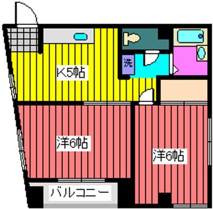 トシビルの間取り