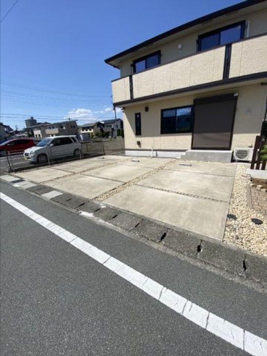 山梨県甲府市上石田4(一戸建)の賃貸物件の地図