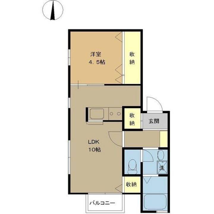 シエスタの間取り