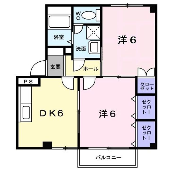 新潟県三条市北入蔵2(アパート)の賃貸物件の間取り