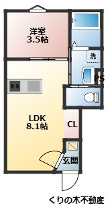 Casa Pacifica 喜田村の間取り