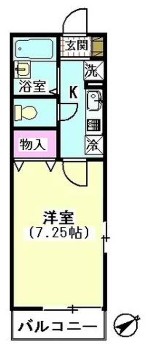 ツインパステルの間取り