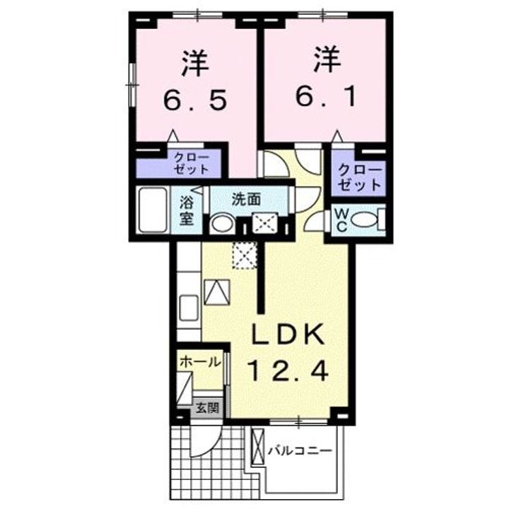 ルガル ボニートの間取り
