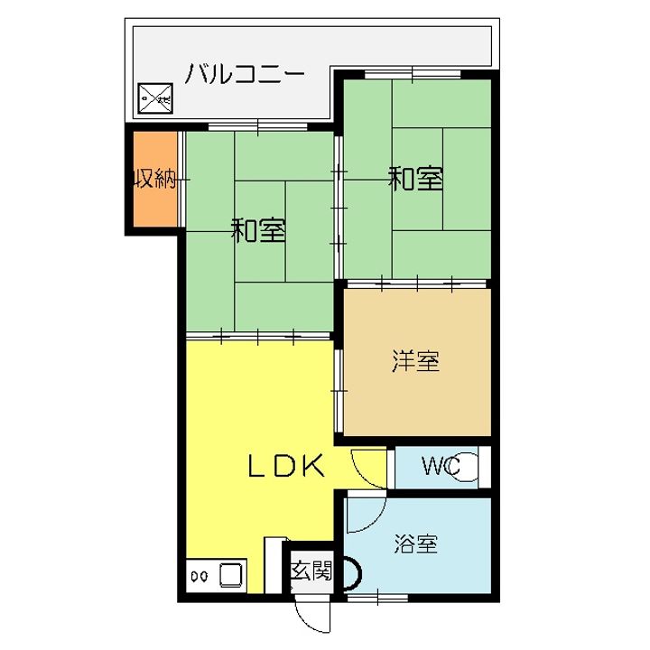 嘉数ビルの間取り