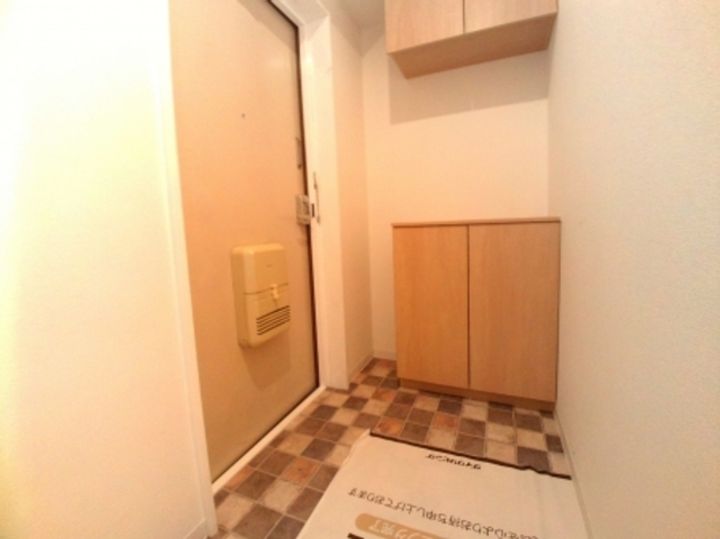 深見台レジデンスの玄関