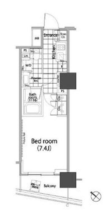 パークハビオ赤坂タワーの間取り