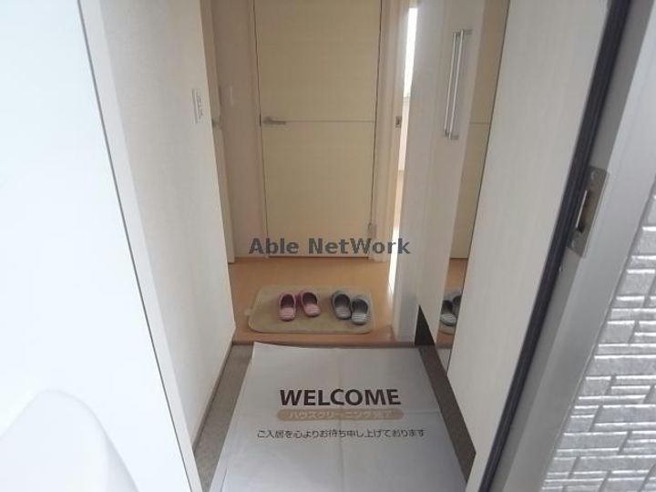 岐阜県大垣市小野2(アパート)の賃貸物件の玄関