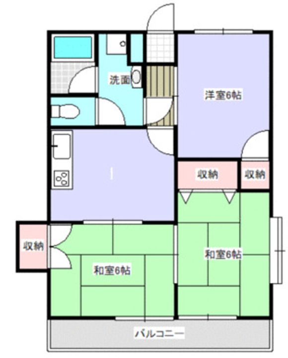 サンシャイン寿の間取り