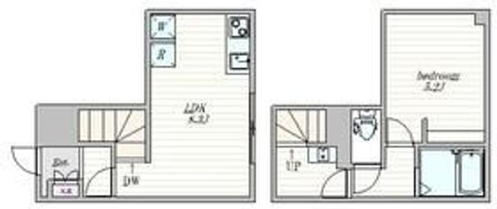 ザ・クラスアーバンス早稲田南の間取り